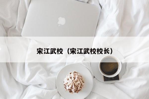 宋江武校（宋江武校校长）
