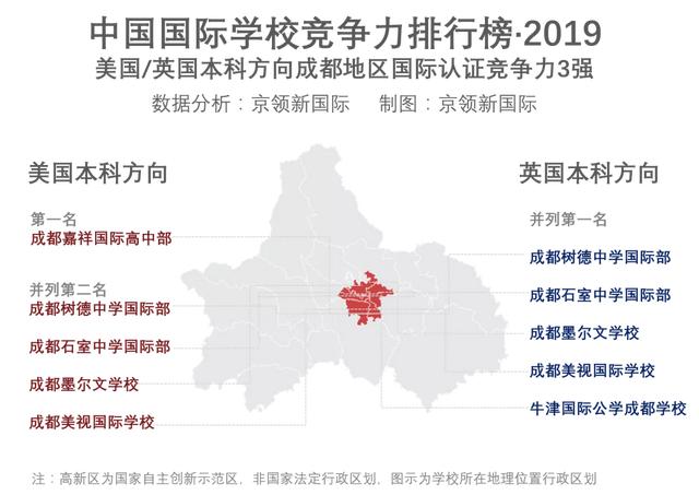 成都十大国际学校排名(成都同辉国际学校排名)