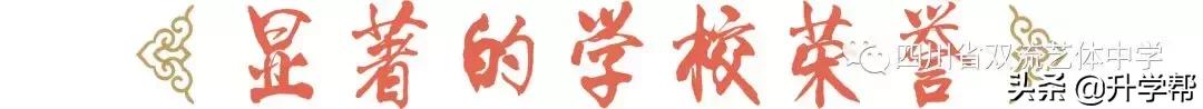 双流艺体中学招生要求(双流艺体中学2020招生分数线)