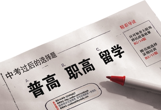 关于中考毕业了,该怎么选择学校的信息