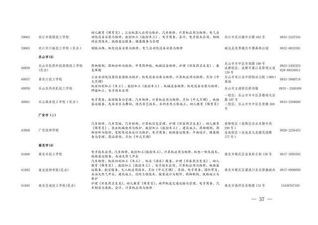 四川的职业学校招生(四川航天职业学校2021招生)
