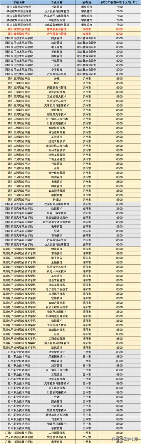四川国际标榜职业技术学校学费(四川国际标榜职业技术学院)