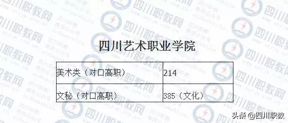 成都职业技术学院对口高职分数线(成职院单招分数线)